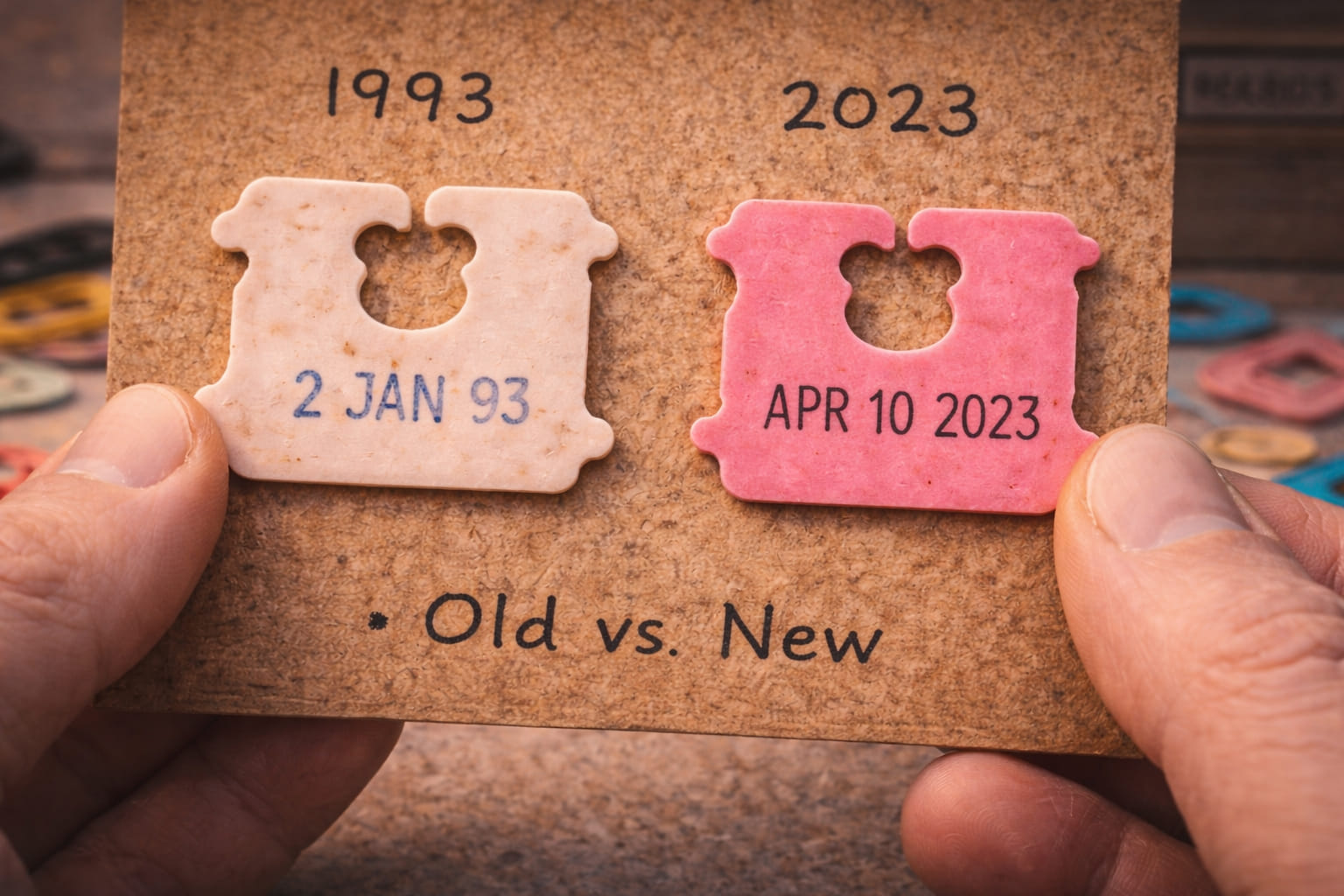 Placeholder image for bread tag old and new comparison