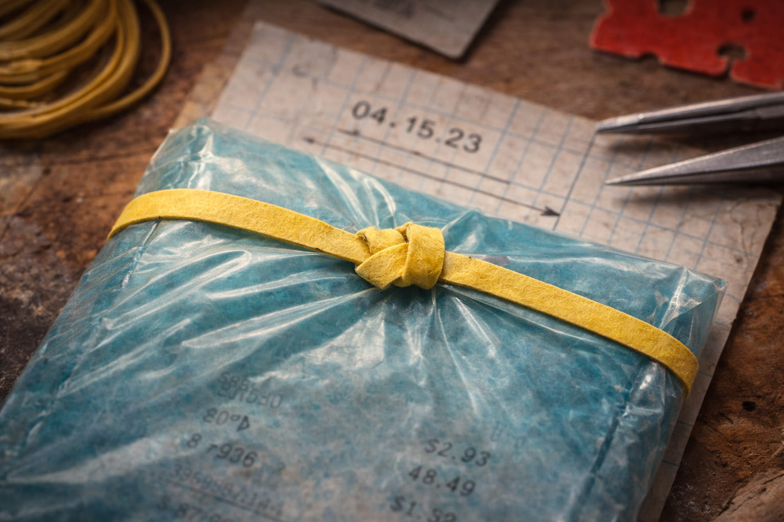 Placeholder image for yellow produce twist tie